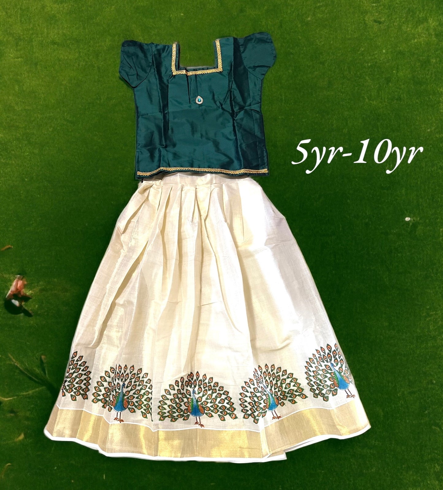 Girl Pattupavada