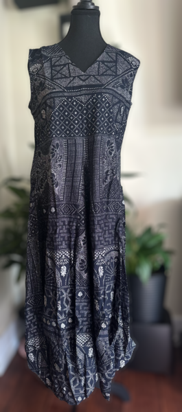 Floral Print A-Line Kurta