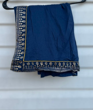 Elegant Kurta With Skirt & Dupatta
