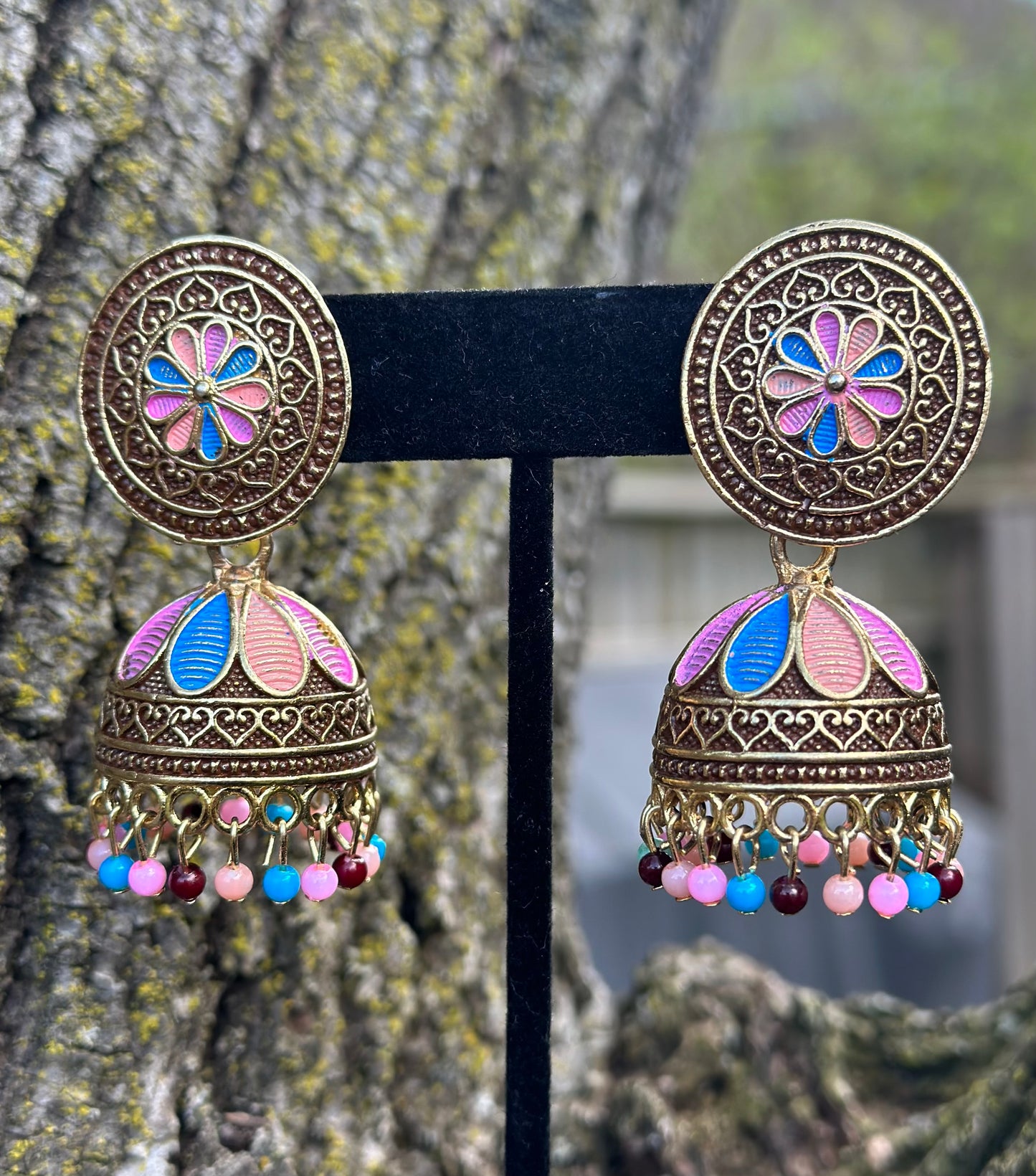 Multicolour Jhumka