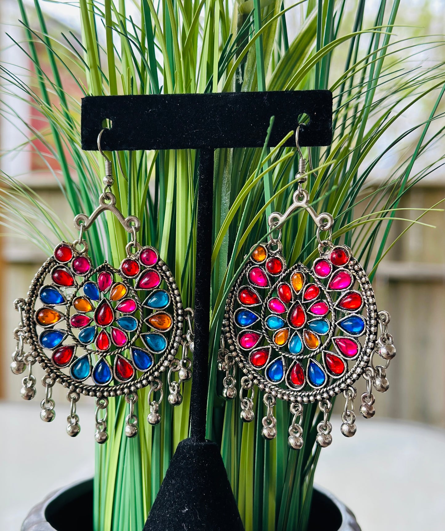 Multicolour Hanging Earring