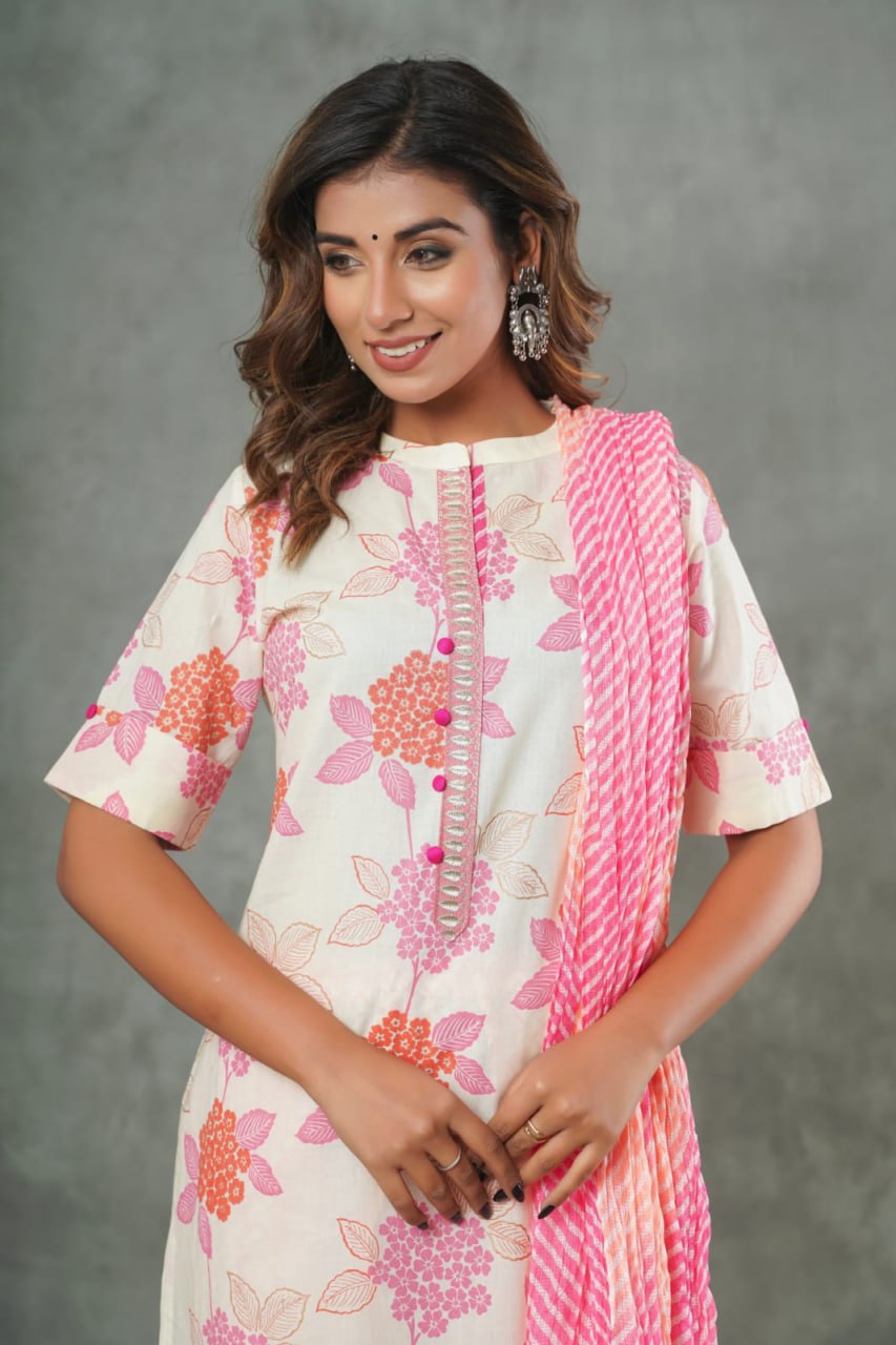 Floral Three Piece Set