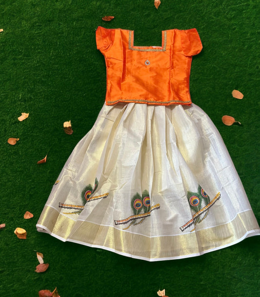 Girl Pattupavada