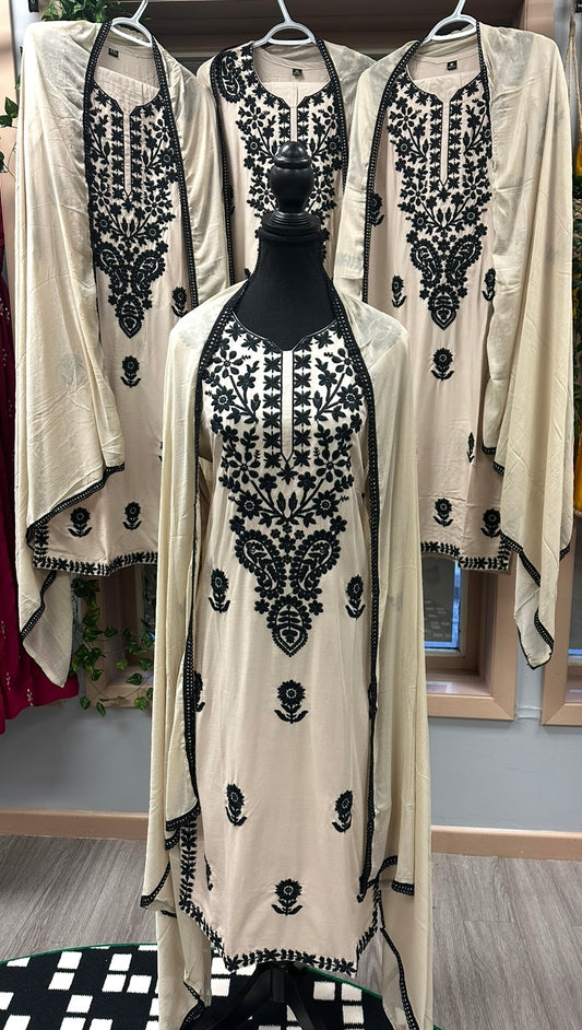 Chikankari Salwar Set