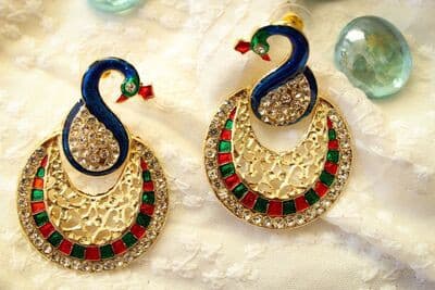 PEACOCK EARRING