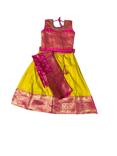 TRADITIONAL WEAR TOP,SKIRT&DUPATTA