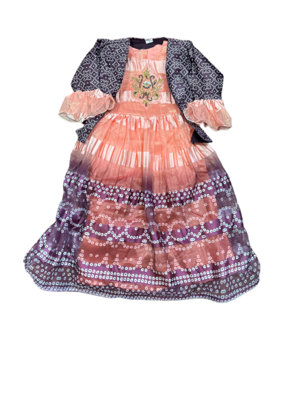 FROCK WITH REMOVABLE VEST