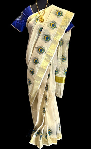 READY TO WEAR SET SAREE WITH BLOUSE