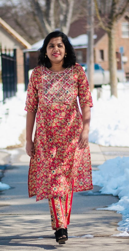 GLOBAL DESI KURTA WITH PANT