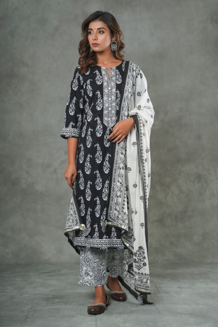 Cotton Three Piece Set