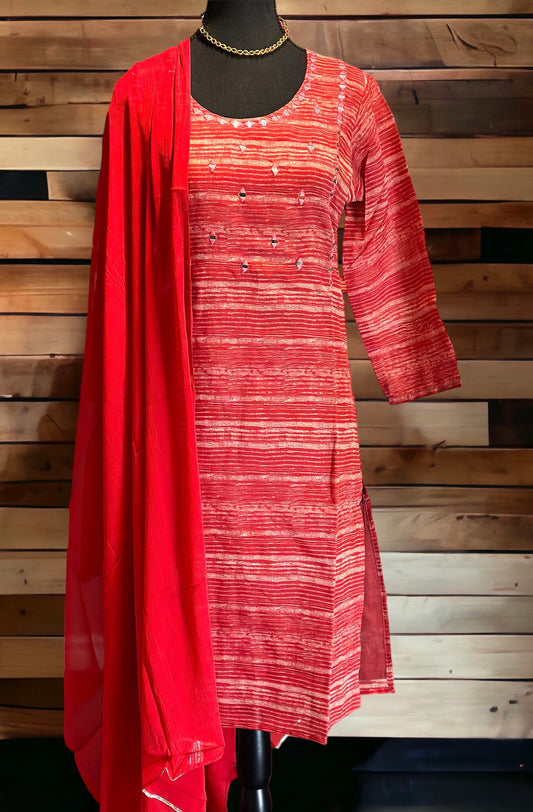 Beautiful Salwar Set With Dupatta