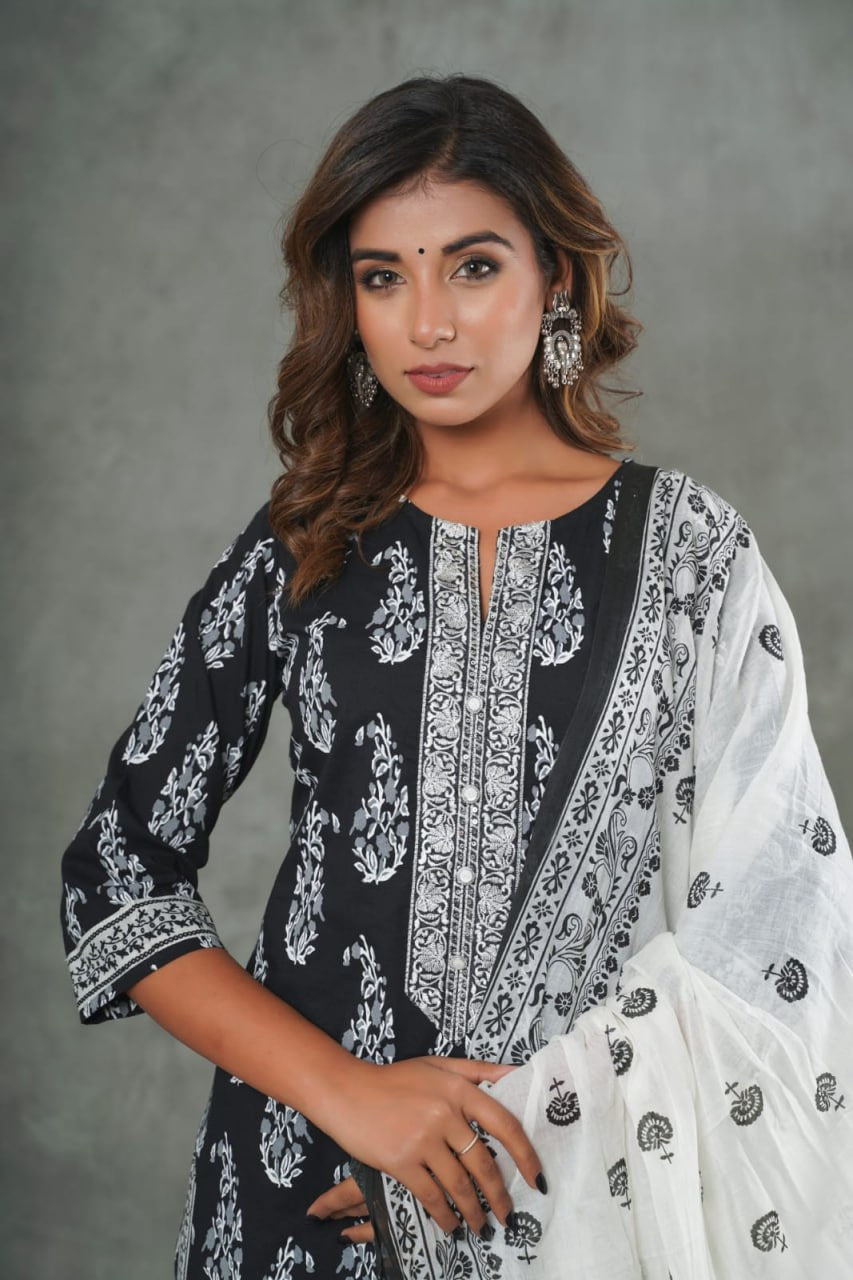 Cotton Three Piece Set