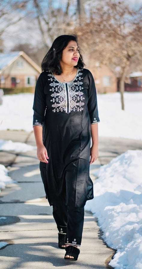 GLOBAL DESI KURTA WITH PANT