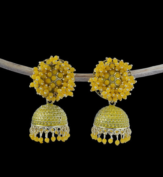 Yellow Jhumka